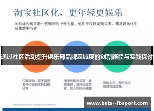 通过社区活动提升俱乐部品牌忠诚度的创新路径与实践探讨